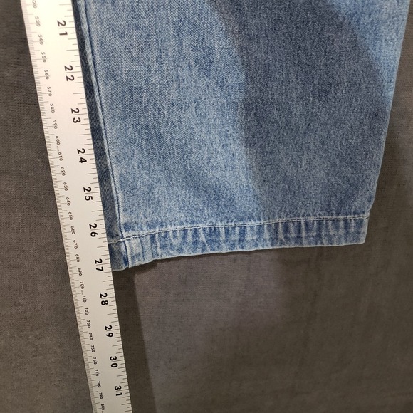 VTG Mickey Unlimited Overalls Womens Size Large Embroidered Cotton Minnie Pluto - Picture 11 of 16